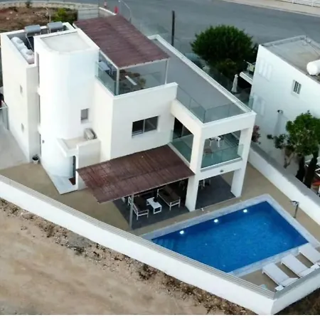 Geo Panoramic +pool +game +gym Villa Protaras